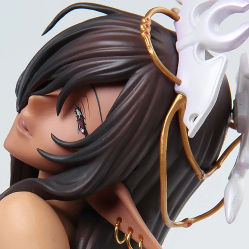 Экшн-фигурка аниме Elf Queen Olika 23 см ПВХ сексуальная девушка Черный Зверь королева