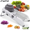 Mandoline Slicer Stainless Steel Vegetable Julienner Adjustable Safe Blades Grater Professional Multi-function Tomato Slicer ► Photo 1/6