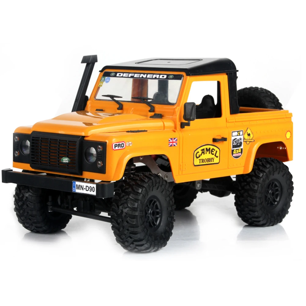 

MN-D91K RC Model Rock Crawler 1/12 Remote Control Off-Road RC Car Led Light DIY Play KIT Without Receiver Controller ESC Battery