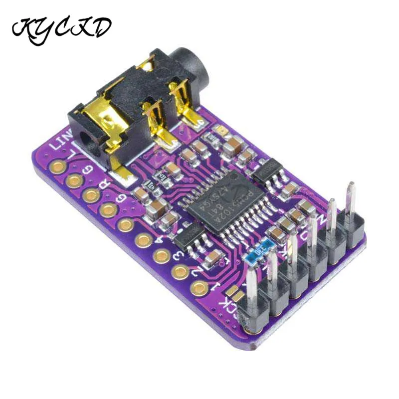 Плата звукового декодера PCM5102 внешний усилитель для Raspberry Pi интерфейс I2S|ЦАП| |