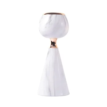 

Wedding Dinner Table Festival Marble Pattern Showcase Model Metal Bedroom Living Room Dining Crafts Party Accessory Candle Stand