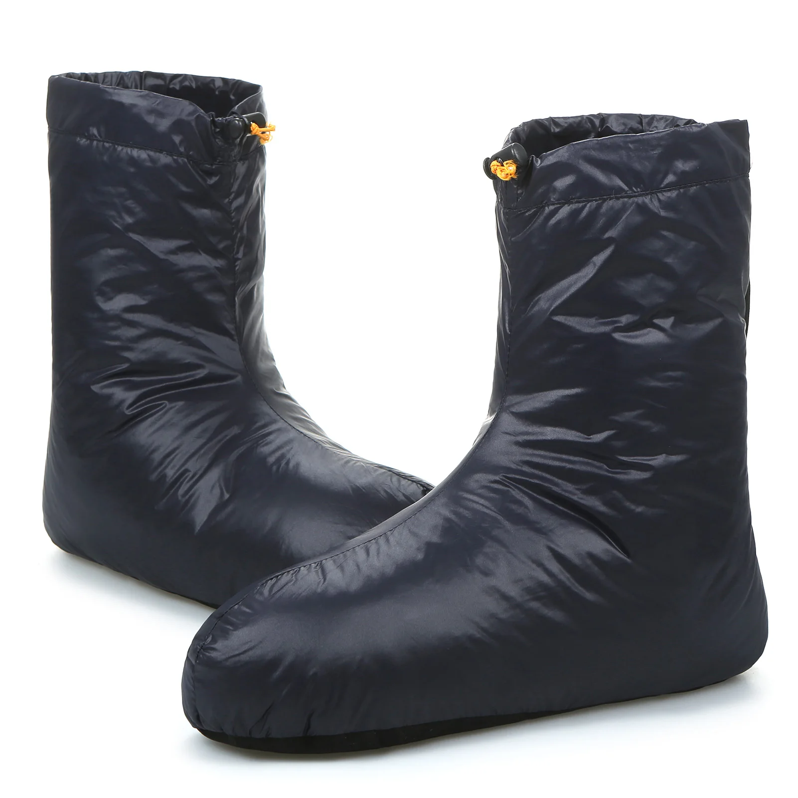 Down Slippers Winter Down Booties Socks Warm Windproof Waterproof Men Women Unisex Camping Tent