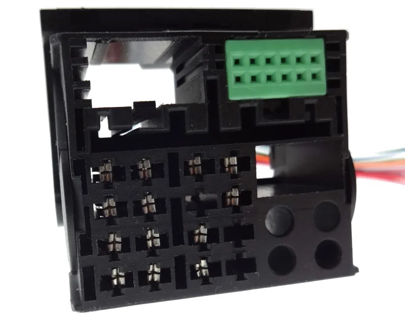 Adaptateur Branchement pour VW, Câble Adaptateur 52 Broches vers ISO