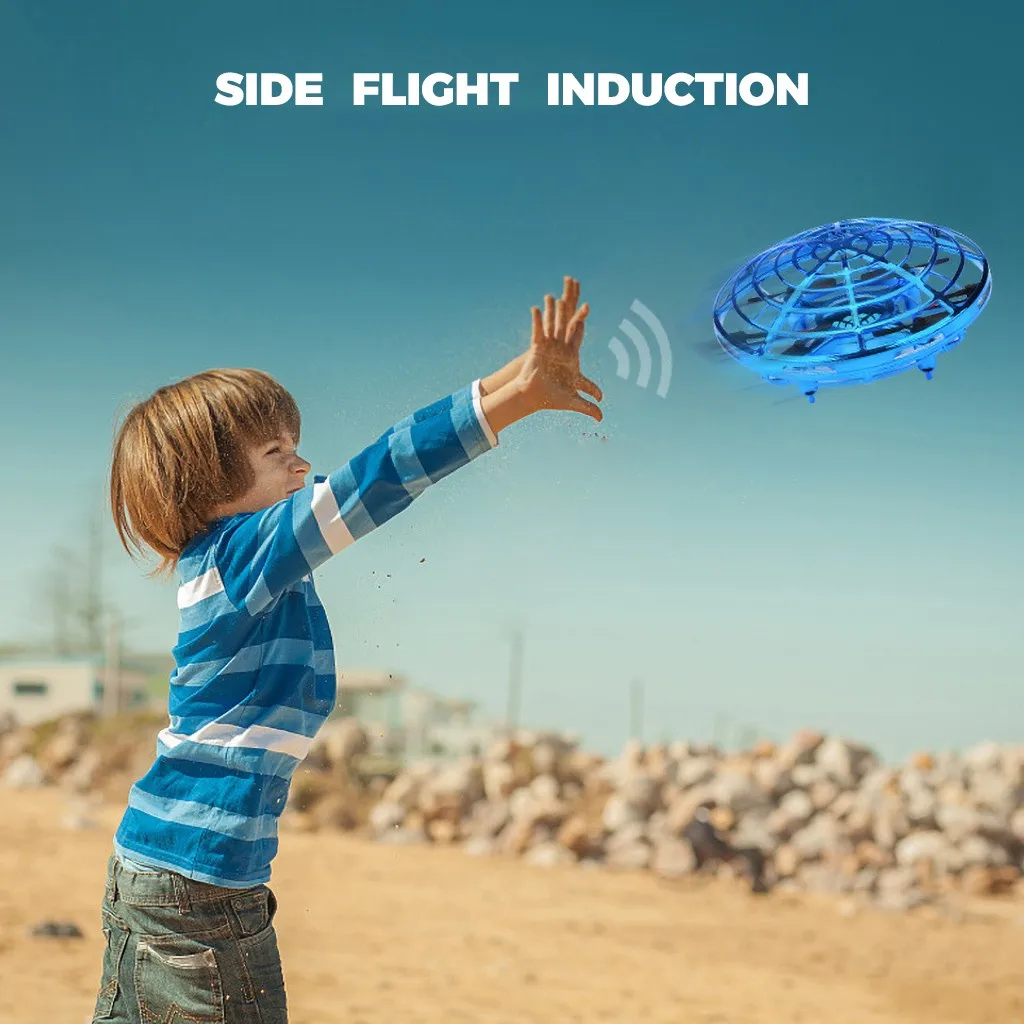 Мини-датчик антиколлизии индукционный ручной контроль режим удержания высоты Ufo беспилотный самолет игрушки для детей части летательных аппаратов