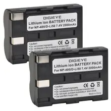 Battery NP-400 Konica 2000mah Minolta Pentax D-LI50 for K10d/K20d/Konica/Minolta Dimage