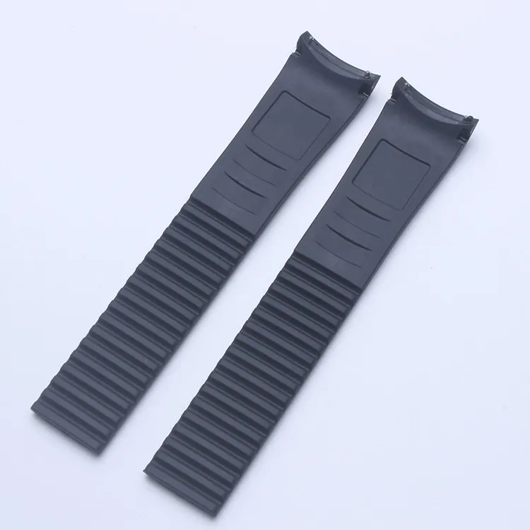 21 мм черный коричневый зеленый синяя силиконовая резина Ремешок для часов для PP Patek Aquanaut philpe