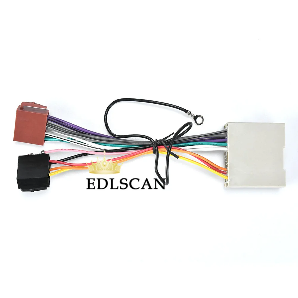 EDLSCAN ISO радио адаптер кабель 12-037 для Nexia для Espero autostereo ISO жгут проводов 12-037