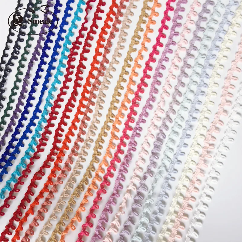 1Set (50PCS Buttons and 50 Buttonhole) Colorful Colors Satin Cloth Button Buttonhole Wedding Dress Back Handmade Diy Accessories