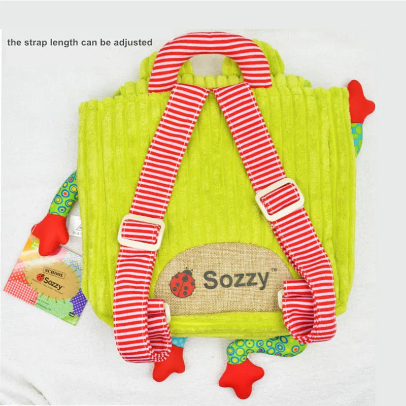 Sozzy/плюшевые рюкзаки для мальчиков и девочек, сумка на плечо для малышей, рюкзак с изображением животных, школьная сумка для детей, детский сад, Дошкольный рюкзак