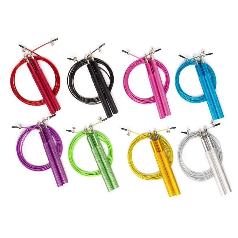 

New Fitness Jump Ropes Crossfit Heavy Steel Wire Speed Jump Rope For Boxing MMA Training Equipment Gym Exerciser Skipping Rope