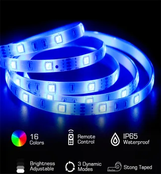 

Bluetooth music light with intelligent LED light controller with rgb5050 high quality waterproof light belt set