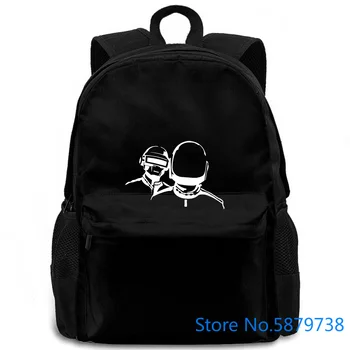 

Daft Punk Robot Rock Hu After All Black For Rock Fans Fresh Design women men backpack laptop travel school adult