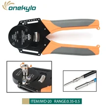 IWD-20 Solid Aviation terminal crimping pliers tools 0.35-0.5mm 20-22AWGHand Tools Crimping for Harley Deutsch Harting IWD-20 Solid Aviation terminal crimping pliers tools 0.35-0.5mm 20-22AWGHand Tools Crimping for Harley Deutsch Harting