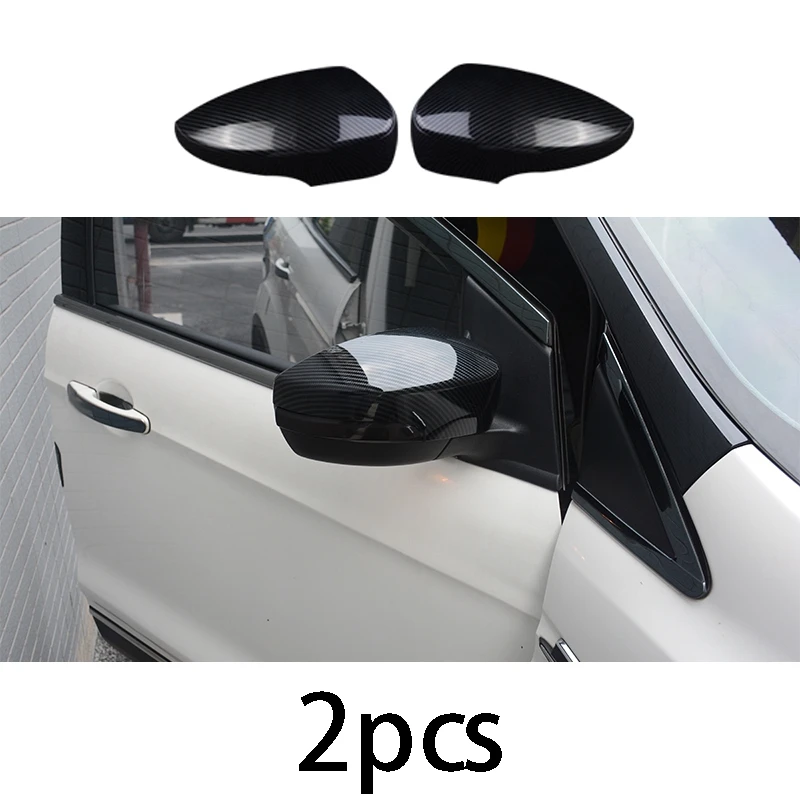 2Pcs Rear View Mirror Exterior Cover Side Mirror Covers for Ford Escape