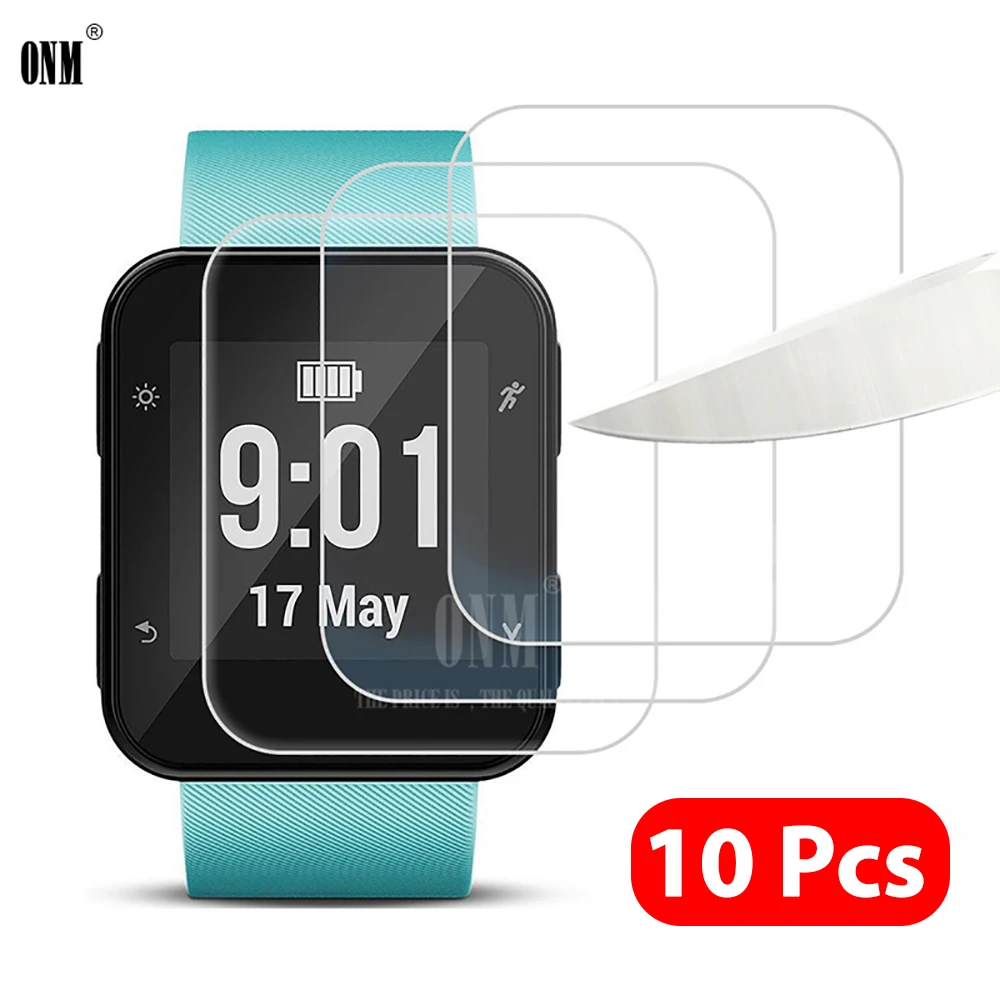10 Pcs Premium Tempered Glass For Garmin Forerunner 35 Screen Protector for Film smart watch Accessories | Электроника