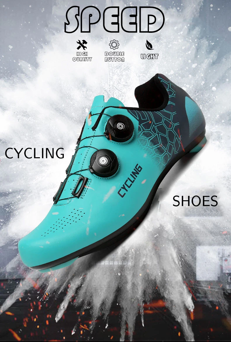 Road Cycling Shoes Men Outdoor Sport Bicycle Shoes Breathable Mtb Bike Flat Sneakers Mnountain Racing Cycling Sneakers Plus Size