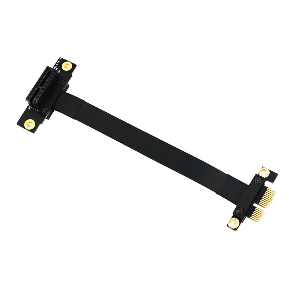Qиндийский PCIE Riser PCI-E PCI E Riser PCI Express Riser Card PCIE X1 удлинитель для материнской платы адаптер конвертер