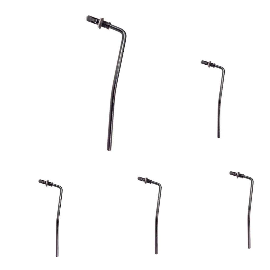 

5 Pieces Direct Inserting Guitar Tremolo Arm Hammer Bar With Brass Plug