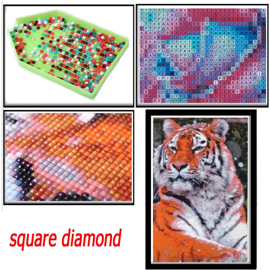 DIY 5D Diamond Painting Sunset Beach Diamond Embroidery Sea View Cross  Stitch Mosaic Full Round/Square