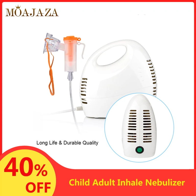

Household Nebulizer Mute Silent Inhaler Child Adult Compressed Sprayer Cup Atomizer Nebulizer Mask Inhalator Medical Machine New