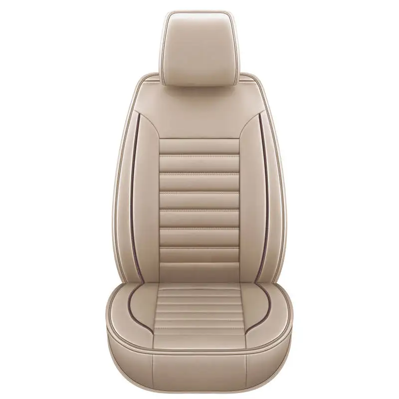 

1 Piece Waterproof Car Seat Cover Universal Leather Auto Front Seat Cushion Protector Pad Mat Fit Most Car Accessories Interior