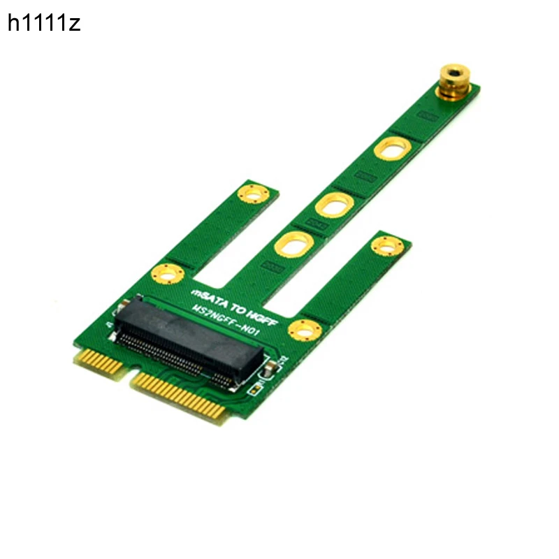 MSATA Interface SSD to M.2 2230 2242 NGFF Interface B Key Adapter Card MSATA Interface SSD to M.2 2230 2242 NGFF Interface B Key Adapter Card
