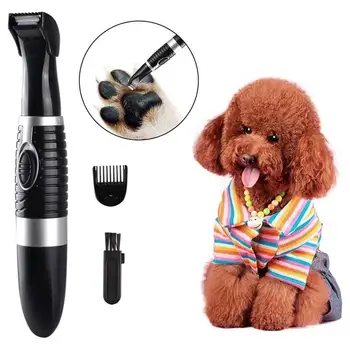 

Dog Cat Hair Electrical Trimmer Pet Professional Grooming Machine Tool Set Usb Rechargeable Shavers Cutter Haircut Clipper Fader