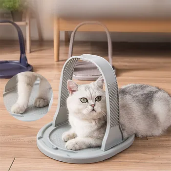 

Funny Pet Massage Arch Pet Dog Cat Self Groomer With Cat Itching Device Cat Toy Brush For Pets Scratching Devices