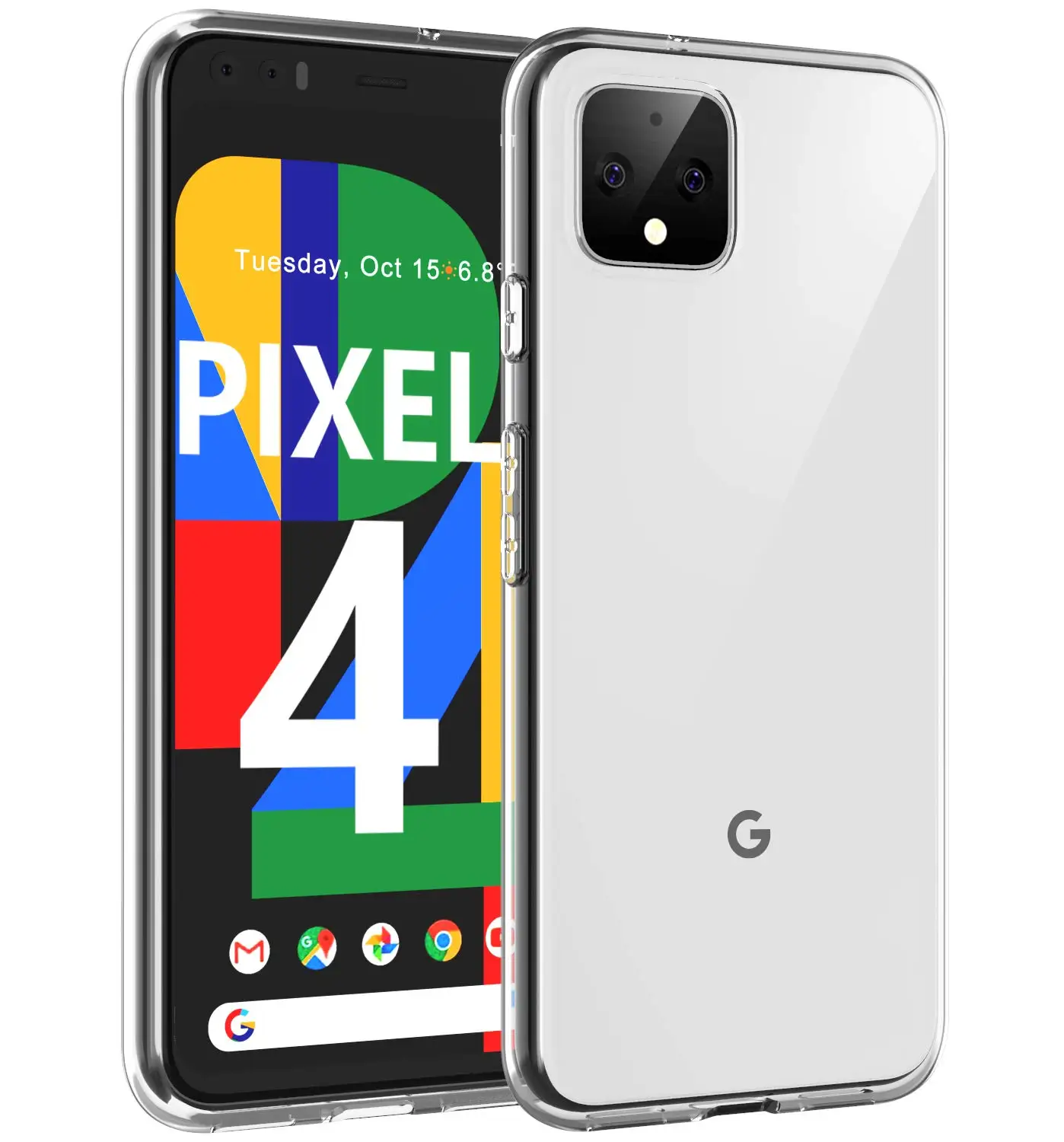 Ốp dẻo trong suốt Google Pixel 4 (Loại A đẹp)