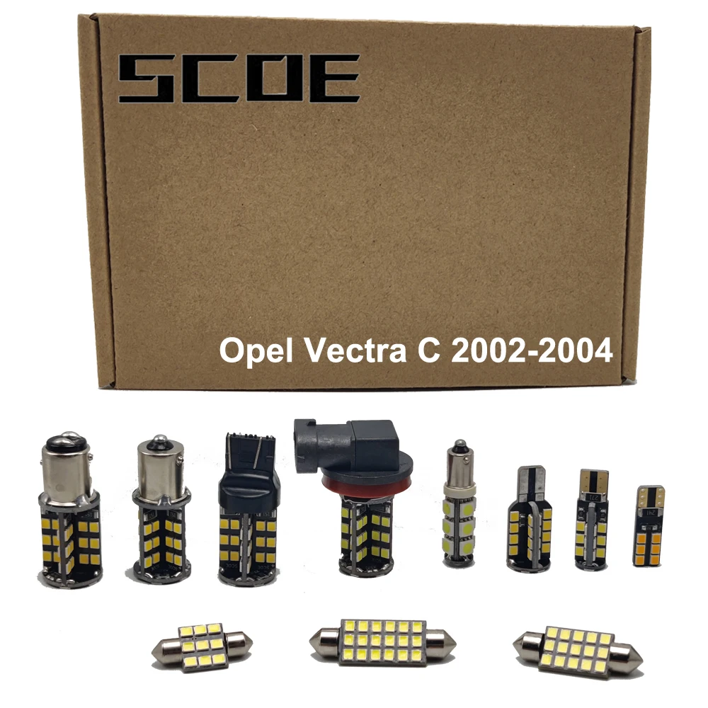 For Opel Vectra C 2002 2004 SCOE High/Low Beam Headlight Halogen Fog