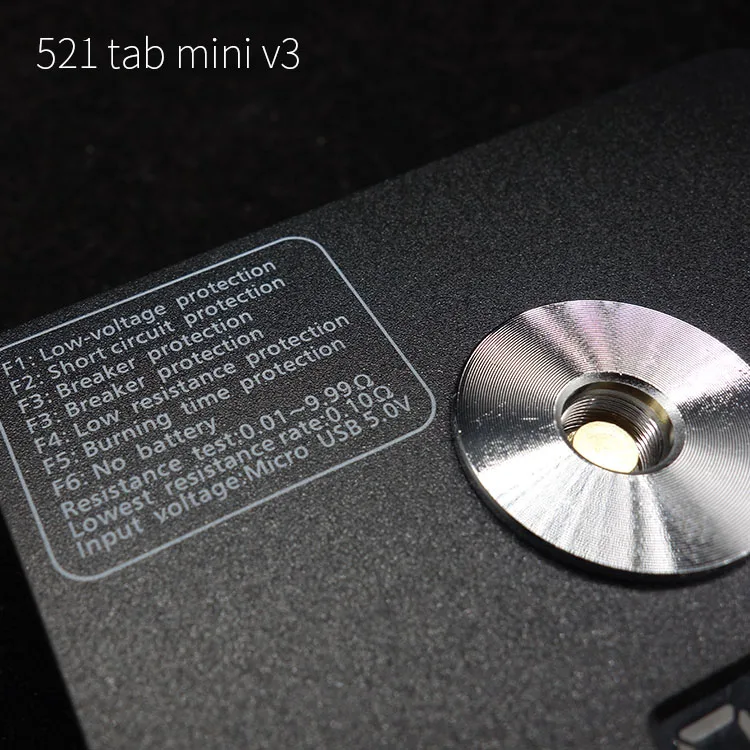 Цифровой измеритель сопротивления 521 Tab Mini V3 Омметр тестер светодиодный DIY