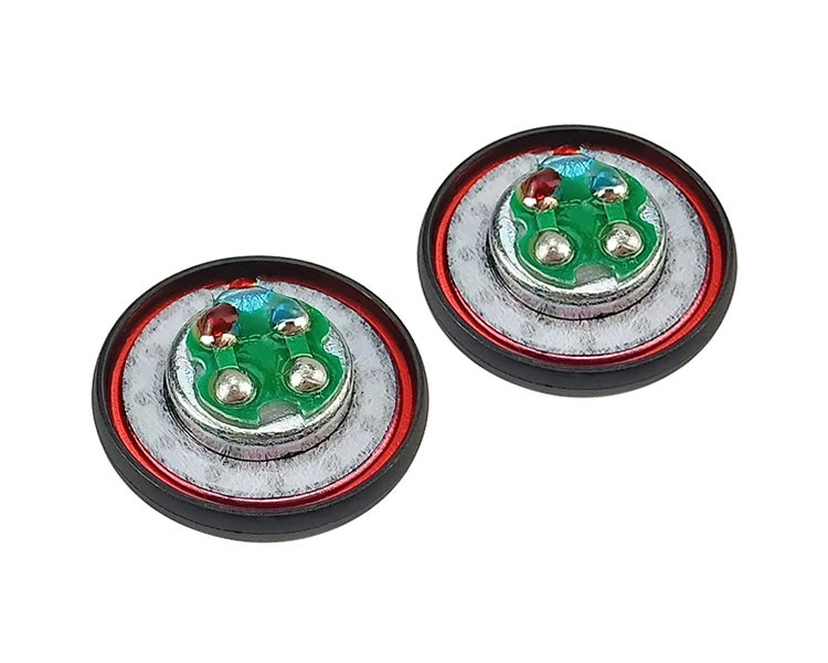 GHXAMP HiFi 14.8mm Headphone Speaker Unit 40Ohm Bass Subwoofer PU Composite Titanium Film Earphone Speaker Repair Parts Diy 2pcs
