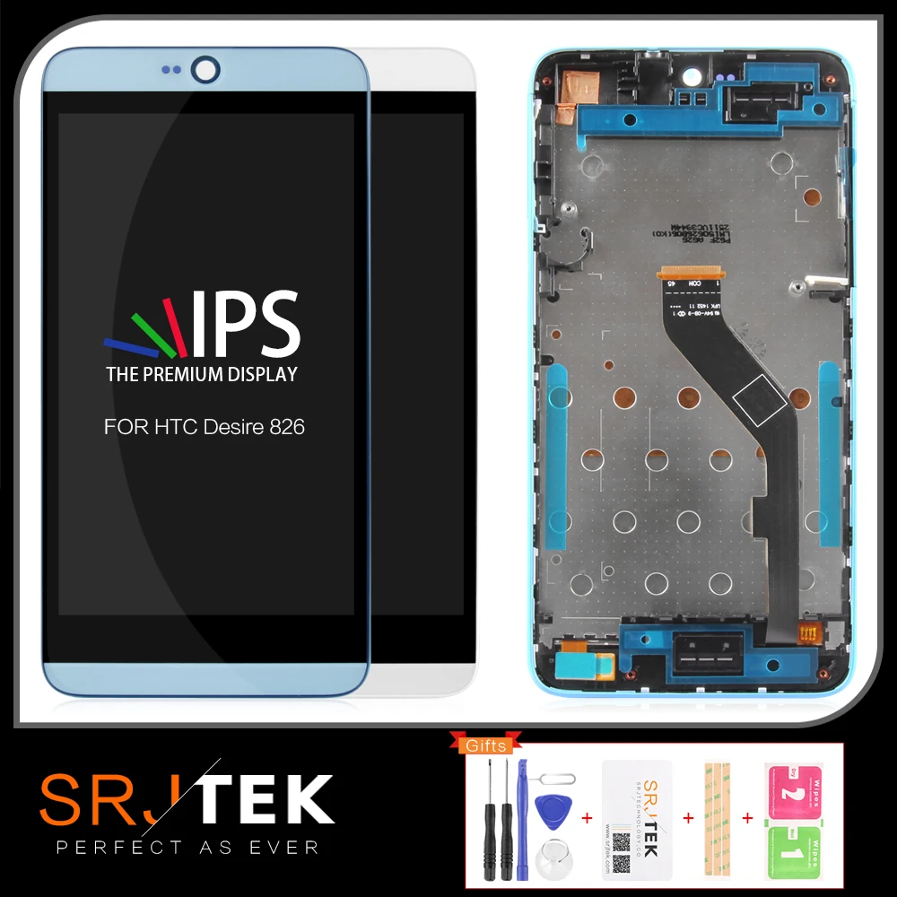 5 '&#x271920x1080 дисплей для HTC Desire 826 LCD сенсорный экран с рамкой 826W дигитайзер