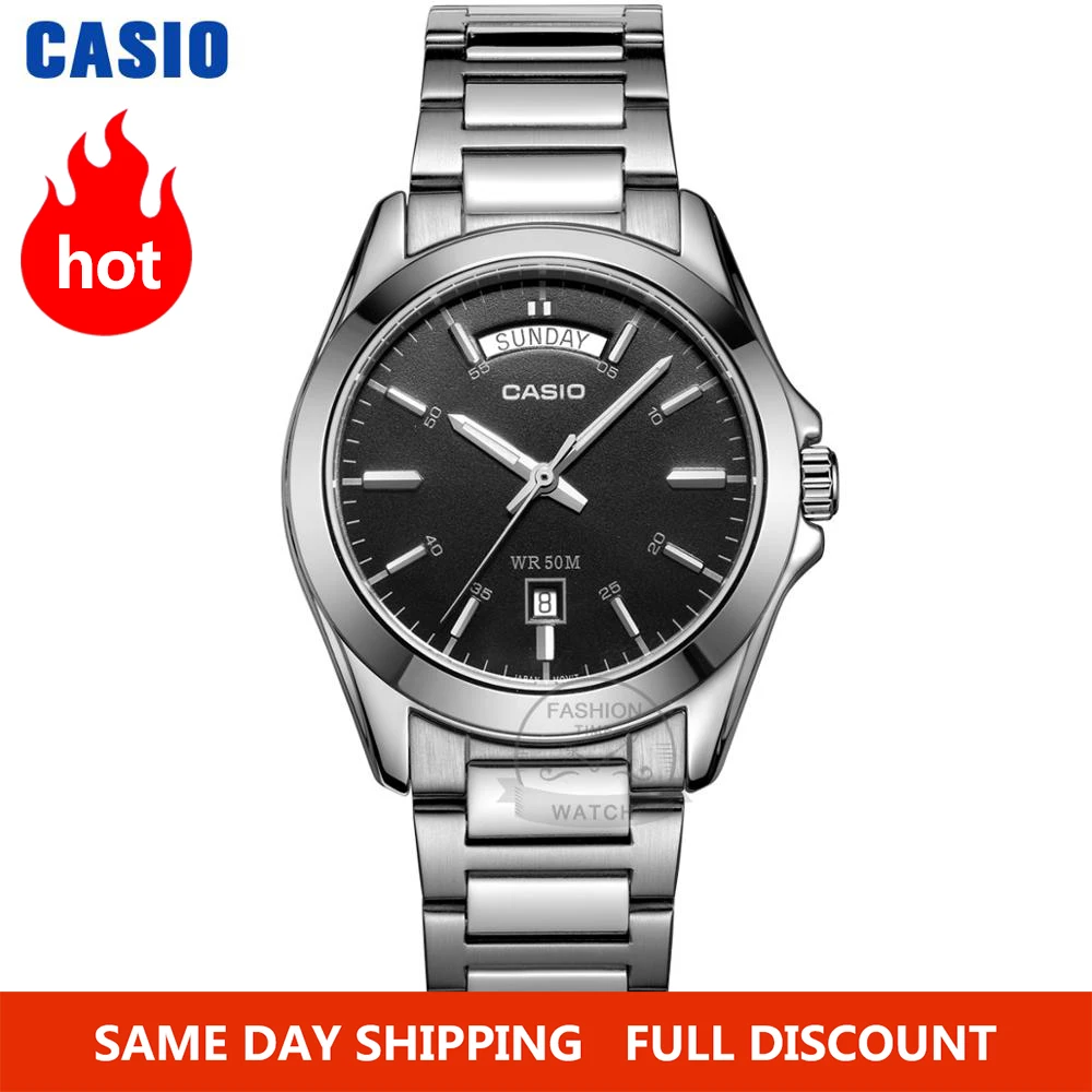 Мужские часы Casio лучший бренд класса люкс комплект кварцевые военные 50м