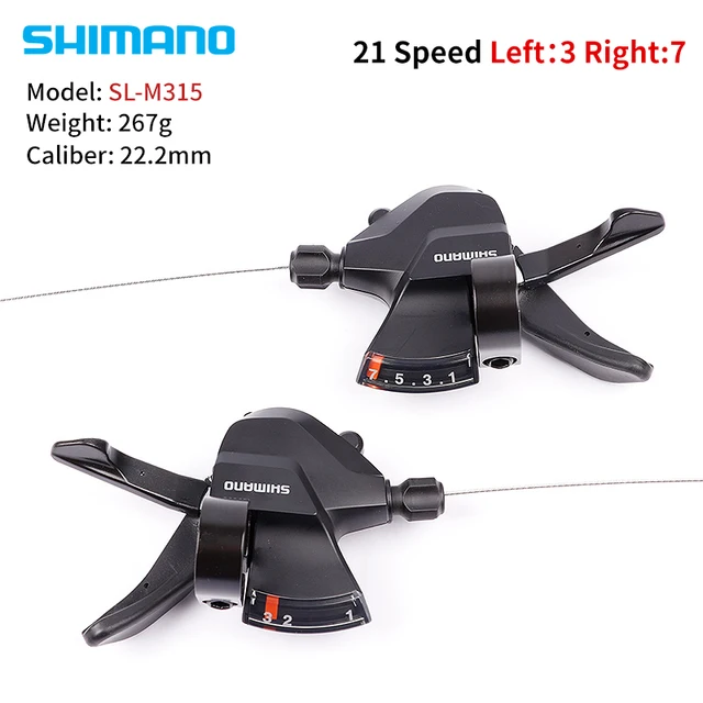 Shimano Altus Sl M315 Sl M310 Mtb Shifter 2x7 2x8 3x7 3x8 2 3 7 8 14 16 21 24 S Speed Mountain Bike Shift Lever Trigger Set Bicycle Derailleur Aliexpress