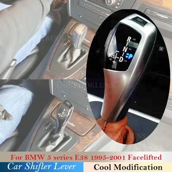 

Carbon Fiber LED Gear Shift Knob Shifter Lever For BMW 5 series E38 1995 ~2001 Car modification 2000 1999 1998 1997 1996 Gears