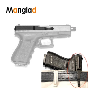 

Cowhide Bag Hunting Glock Holster Concealed Carry Kydex Inside the Waistband Holster G17 G22 G31 Right Hand Use Waist pack