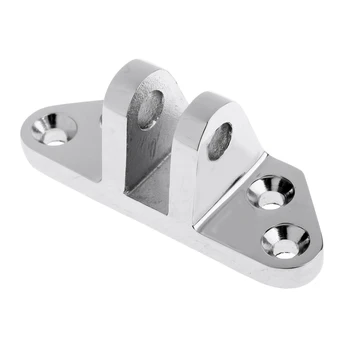 

Marine Grade 316 Stainless Steel Deck Hinge with 4 Holes - Heavy Duty