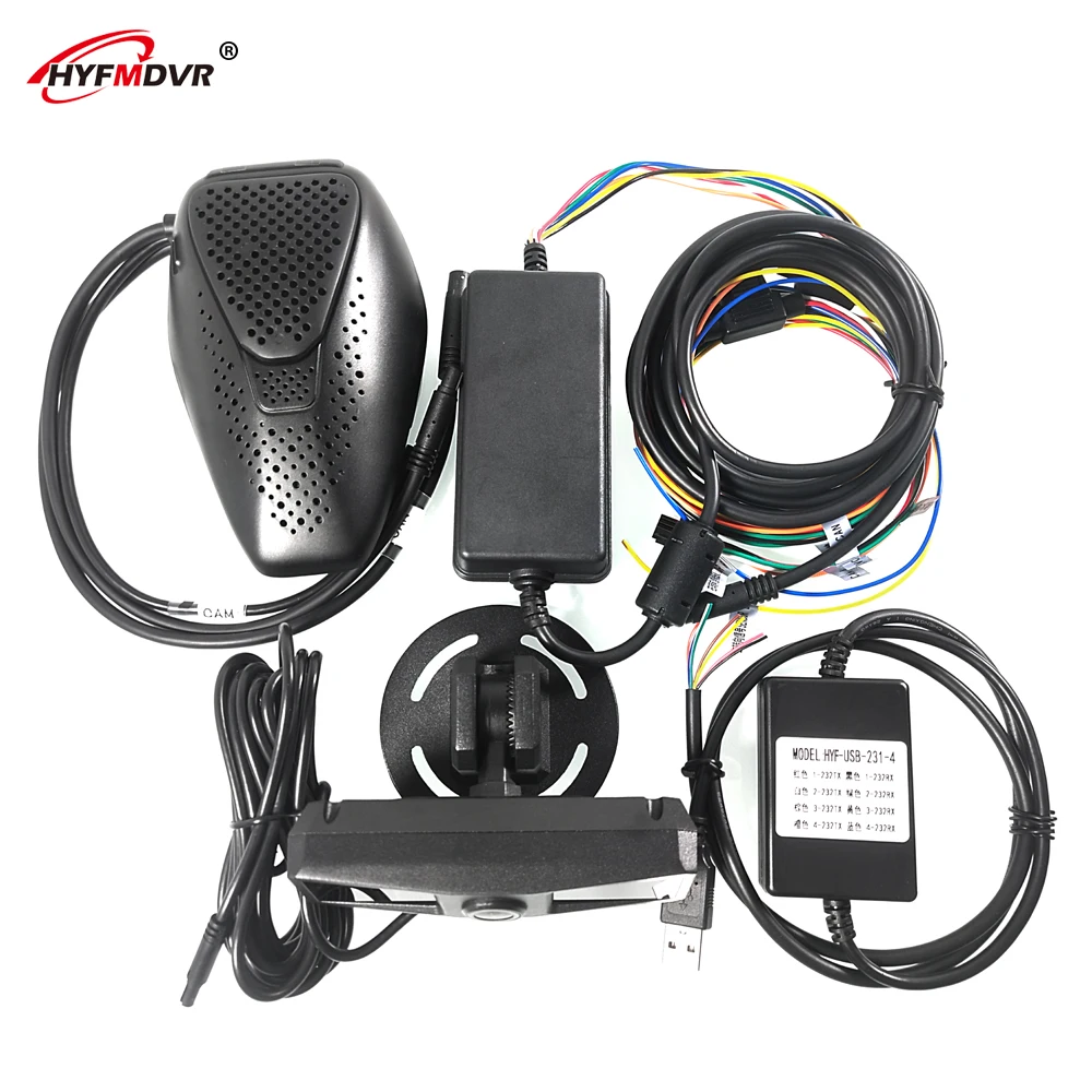 HYFMDVR с фабрики широкий напряжение dc8v-36v 4g Мобильный цифровой видеорегистратор GPS+ adas+ износ автомобиля Спецификация+ usb в rs232 танкер/кран