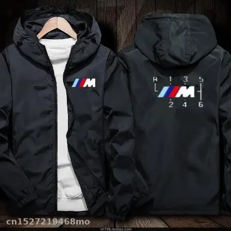 

2020 New Motorcycle Jacket Windproof for bmw Jacket Mobike Riding Hooded Suit Windbreaker Racing zipper Coat
