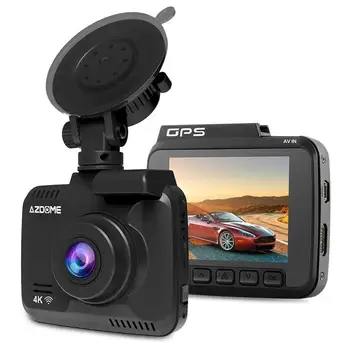 

Gs63H 4K Built-In Gps Wifi Car Dvr Recorder Dash Cam Dual Lens Vehicle Camcorder Night Vision Dashcam
