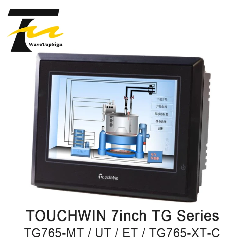 7-дюймовый сенсорный экран XINJE TouchWin TG765-MT TG765-UT TG765-ET HMI 800x480 | Инструменты
