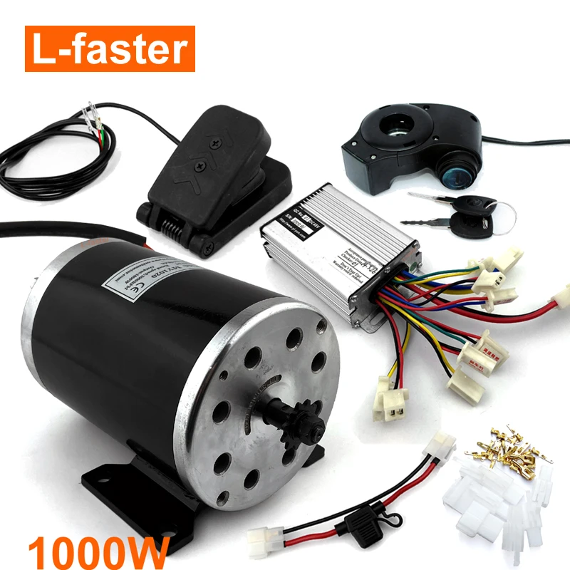 36V48V 1000W MY1020 Electric Brush Motor Speed Controller Pedal