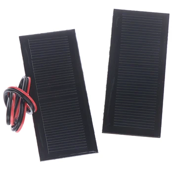 

5.5V 70mA 0.38Watt Solar Panel Polycrystalline Silicon DIY Battery Charger Small