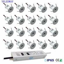 

Mini LED Spot Light 12V 1W Ceiling Spotlight With Transformer Cabinet Showcase Light IP65 Downlight Bedroom Corridor Lighting