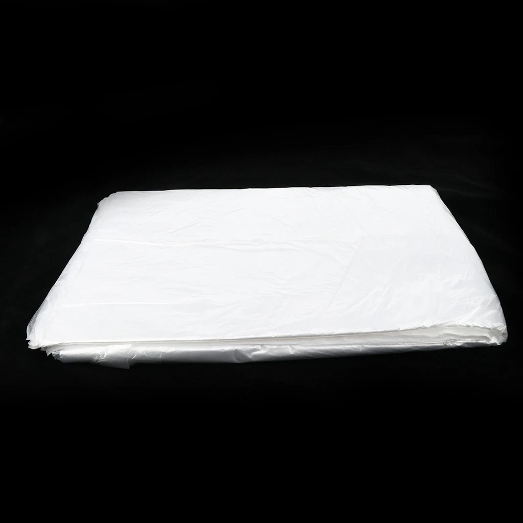 100 Pieces Salon Disposable Hair Shampoo Cape, Waterproof Capes for Hair Cutting Styling Coloring , Beauty Makeup Tool