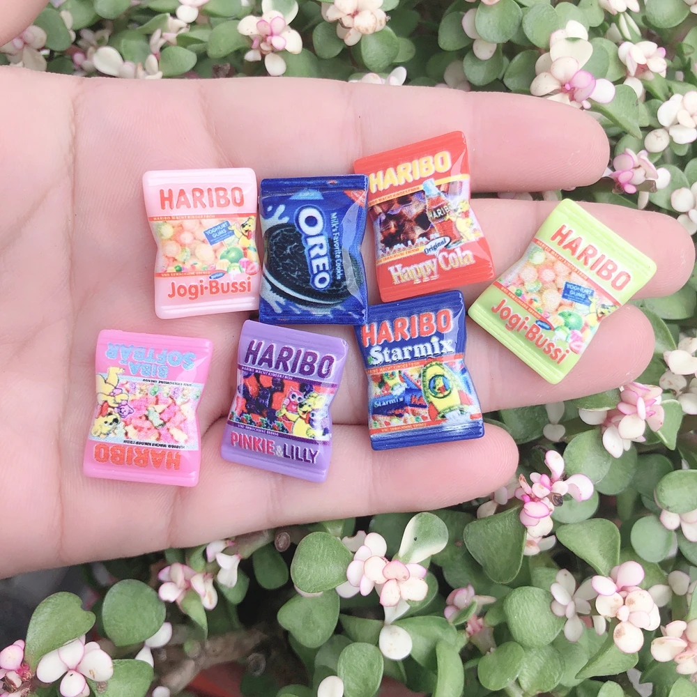 Resin Charms Pendants For Bracelets Necklace Earrings Jewelry Making Flat Back Cabochon