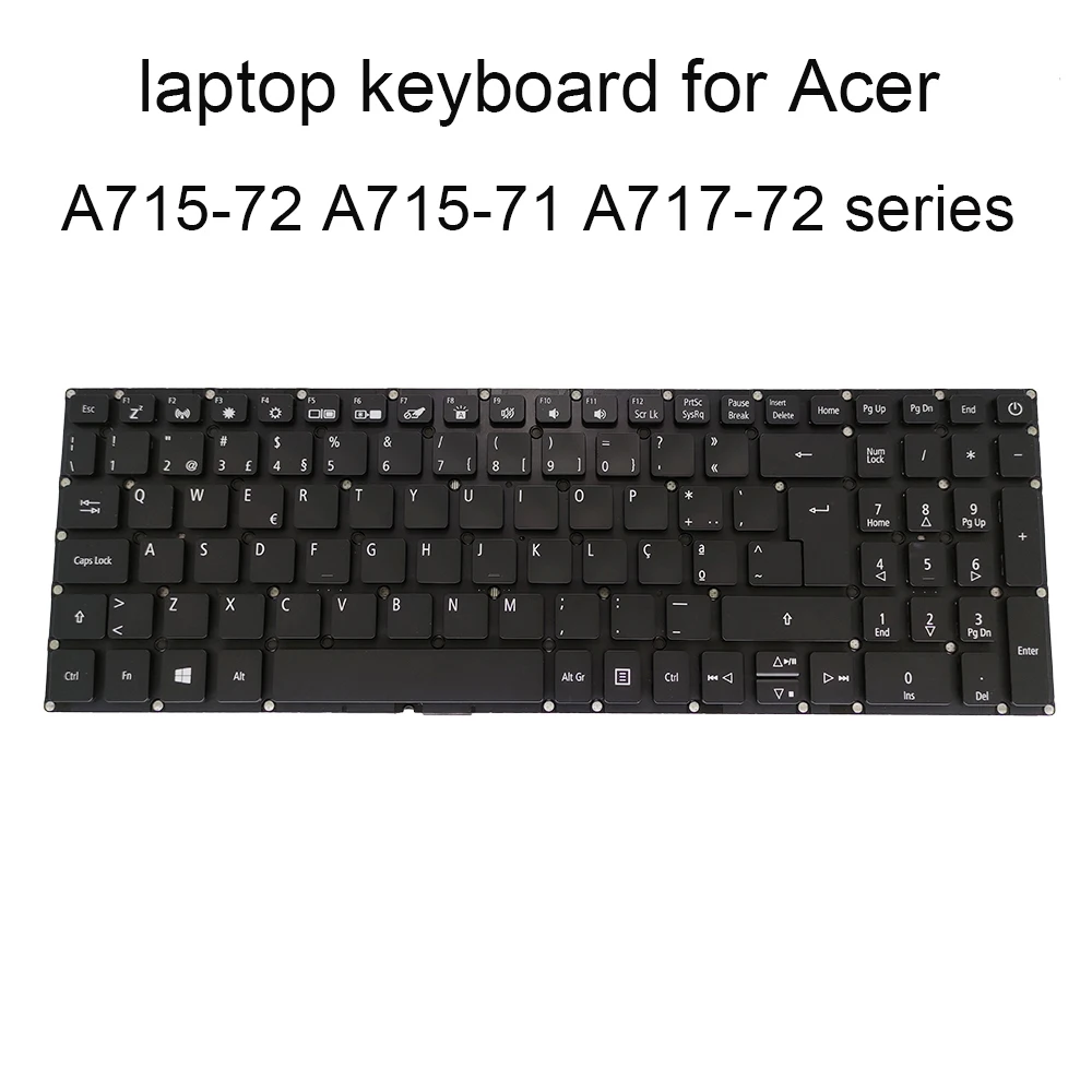 Acer Aspire Ʈ Ű,  PT-BR, , Ż, ξ, 7 A715-71, 72 A717-71, A715-71G teclado, LV5P-A80BWL, A80B