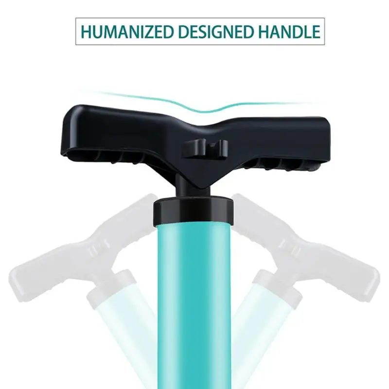 WEST BIKING Портативный MTB велосипед высокого давления воздушный насос 120PSI сталь Баскетбол Футбол шины для велосипеда бытовой насос