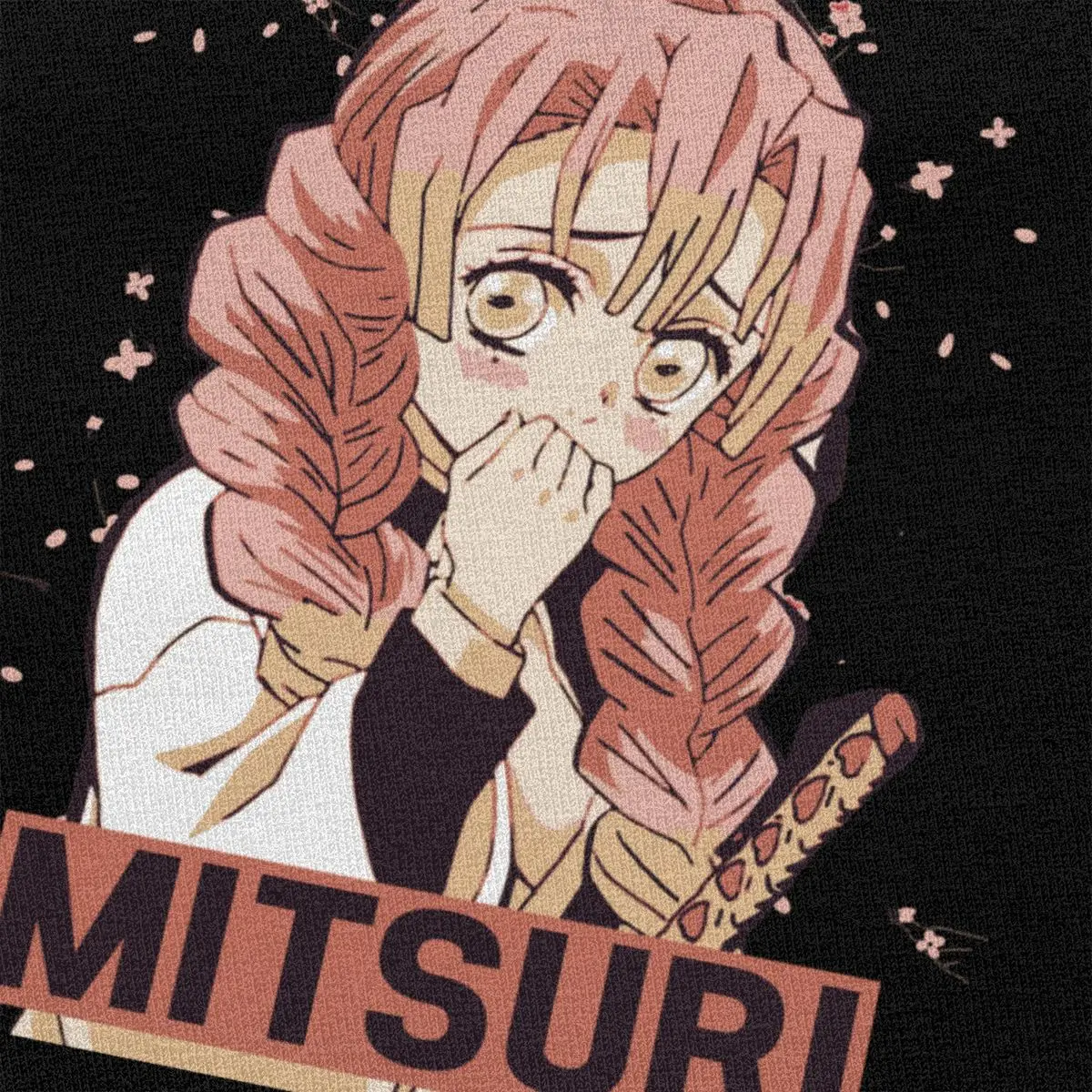 Мужская хлопковая футболка Kawaii Kimetsu No Yaiba с короткими рукавами и надписью The Love Pillar
